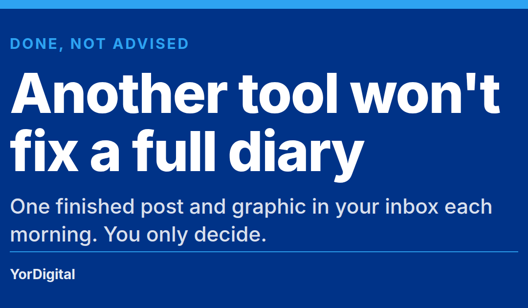 No time for social media? Six questions to ask a tool