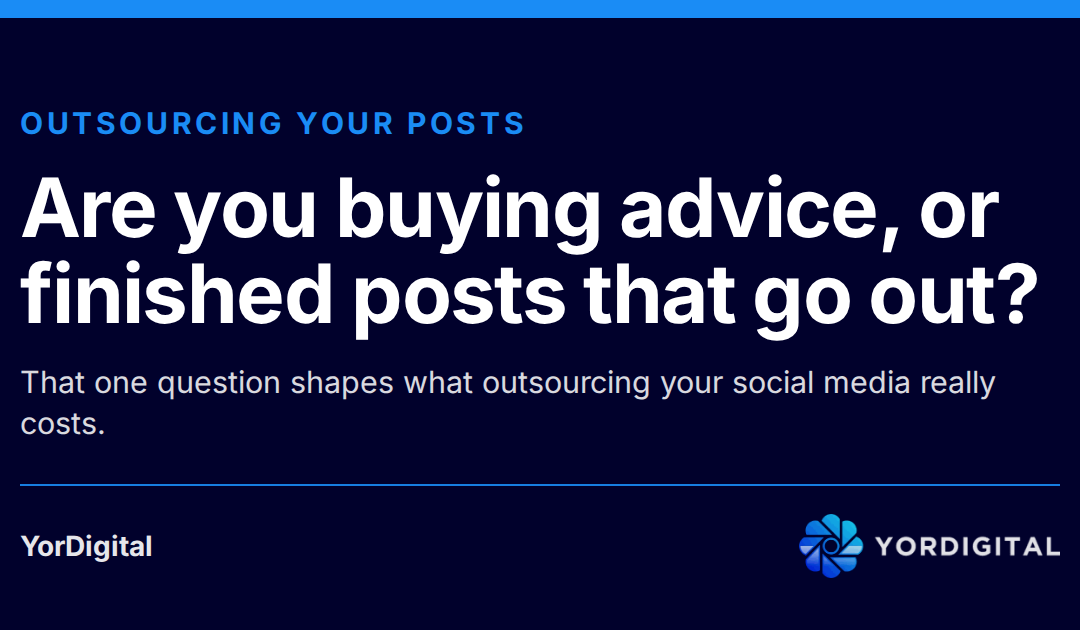 Outsourcing social media: what you pay for and why